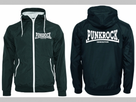 Punkrock Generation šuštiaková bunda čierna materiál povrch:100% nylon, podšívka: 100% polyester, pohodlná,vode a vetru odolná